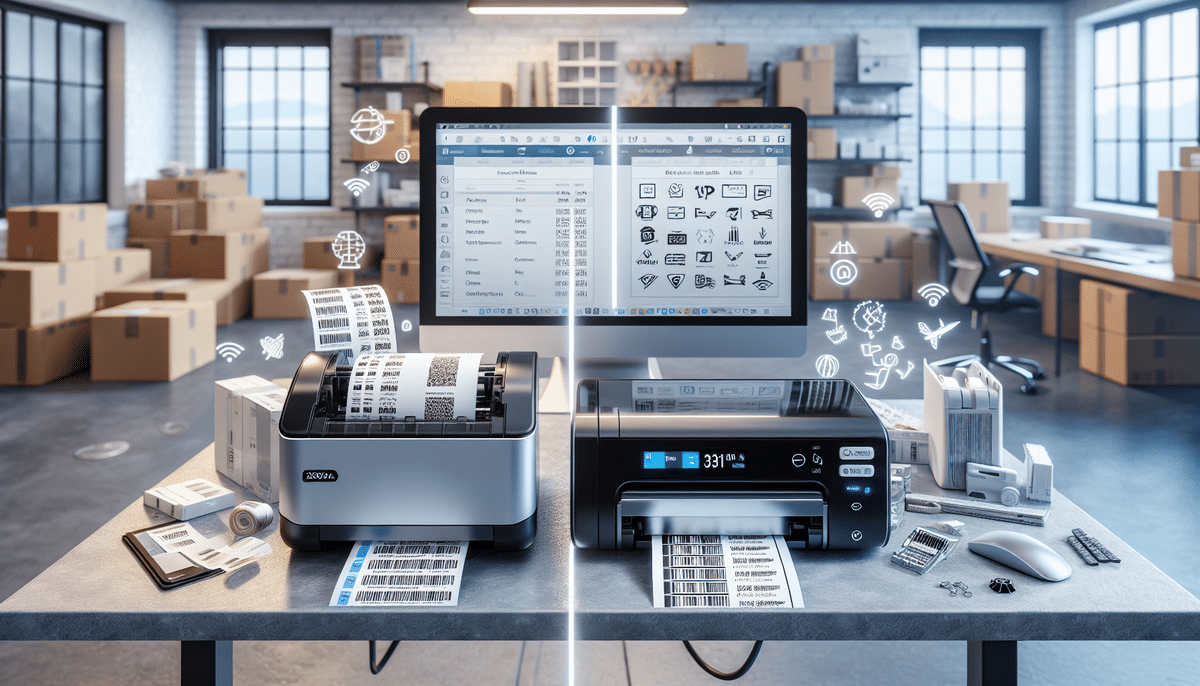 Arkscan 2054A vs Rollo Label Printer