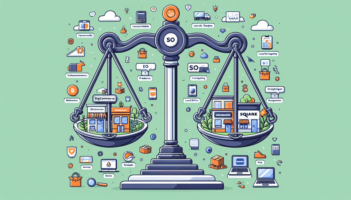 BigCommerce vs Square Online