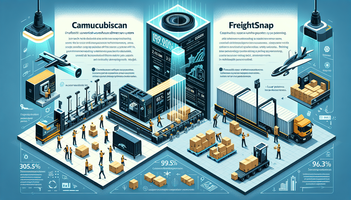 CubiScan Dimensioning Systems vs FreightSnap