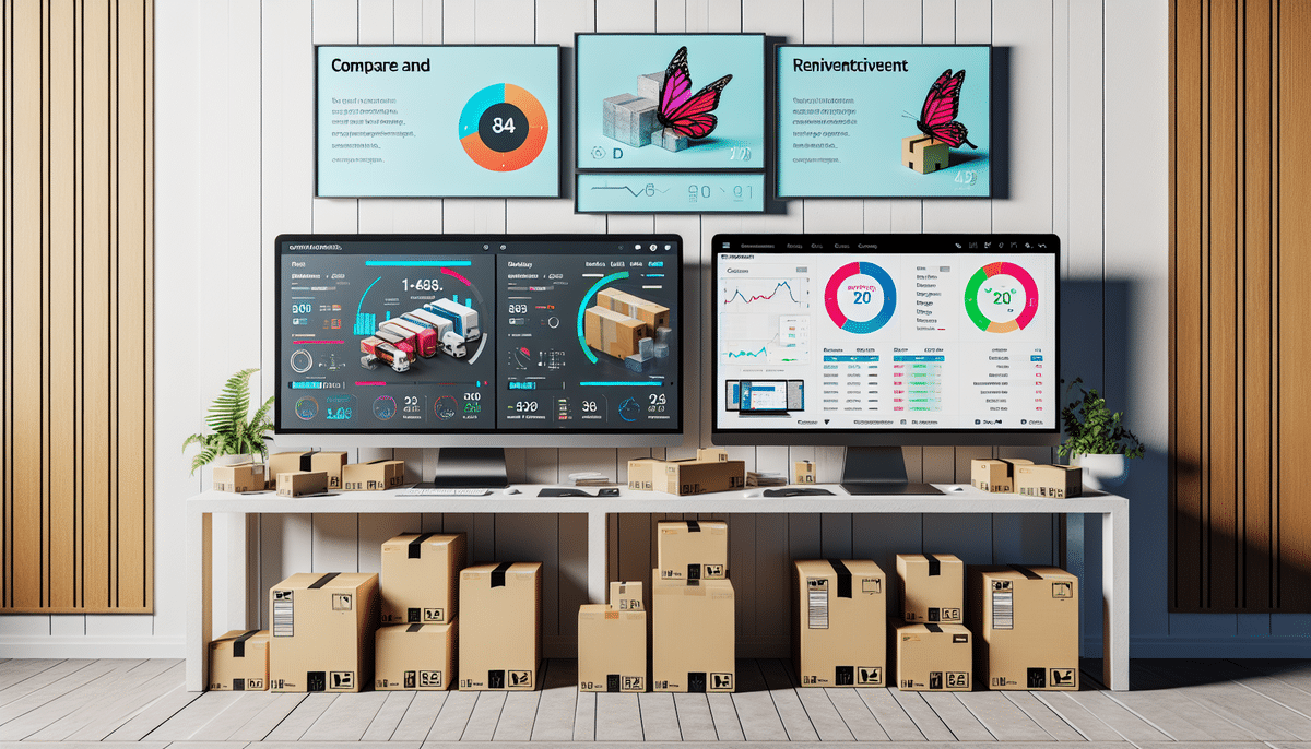 DIM Weight Compliance Software vs QubeVu by Postea