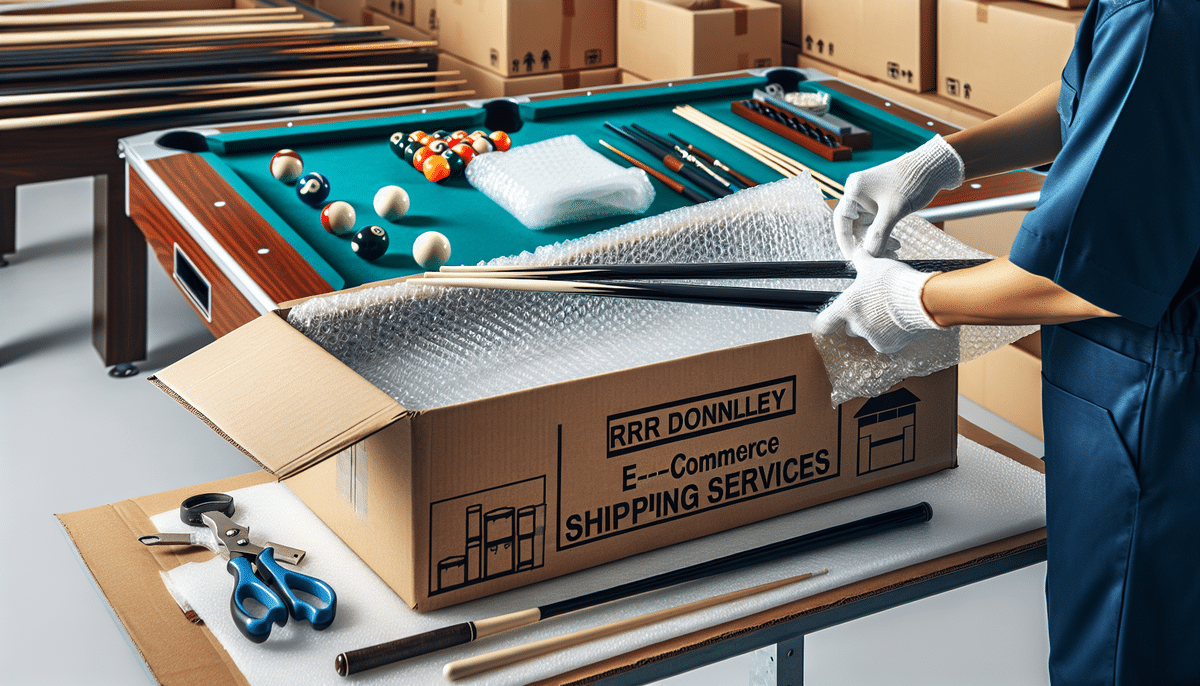 Discover the Best RR Donnelley E-Commerce Shipping Services for Billiards and Game Room Equipment