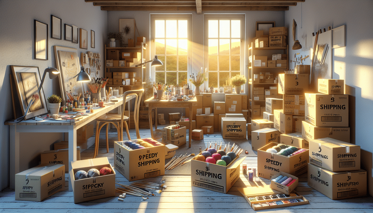 Discover the Best UPS E-Commerce Shipping Services for Art and Crafts Supplies