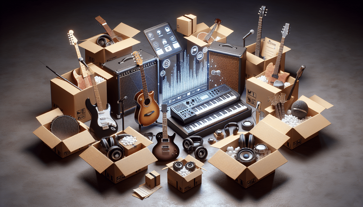 Discover the Best UPS E-Commerce Shipping Services for Musical Equipment and Accessories