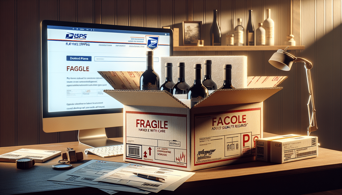 Discover the Best USPS E-Commerce Shipping Services for Wine and Spirits