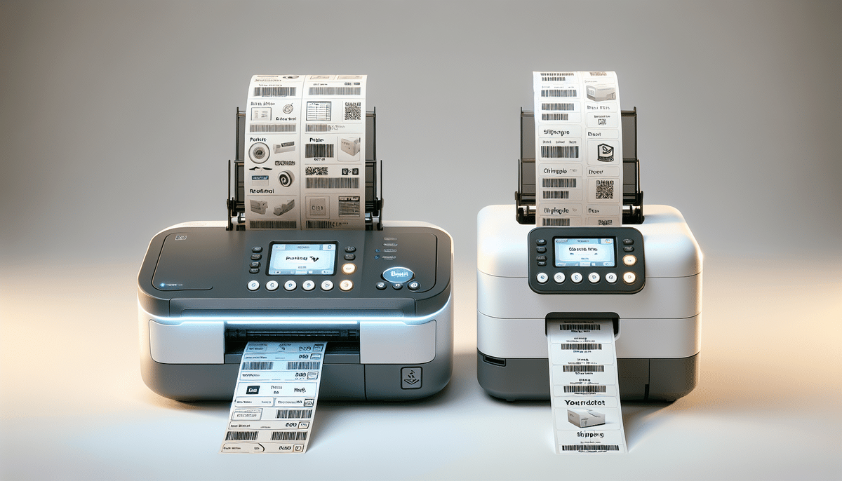 DYMO LabelWriter 4XL vs TSC TTP-244CE