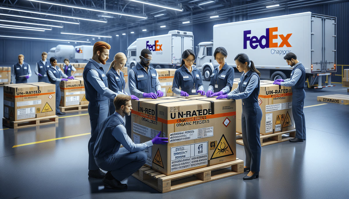 FedEx Releases Guidelines for Shipping Organic Peroxides