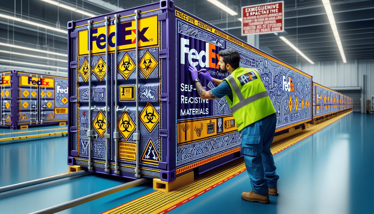 FedEx Releases Guidelines for Shipping Self-Reactive Materials