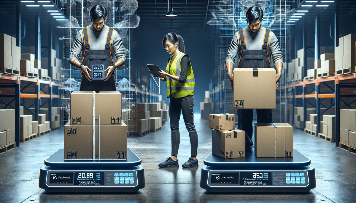 FreightSnap vs NTEP Certified Scales with Integrated Dimensioning