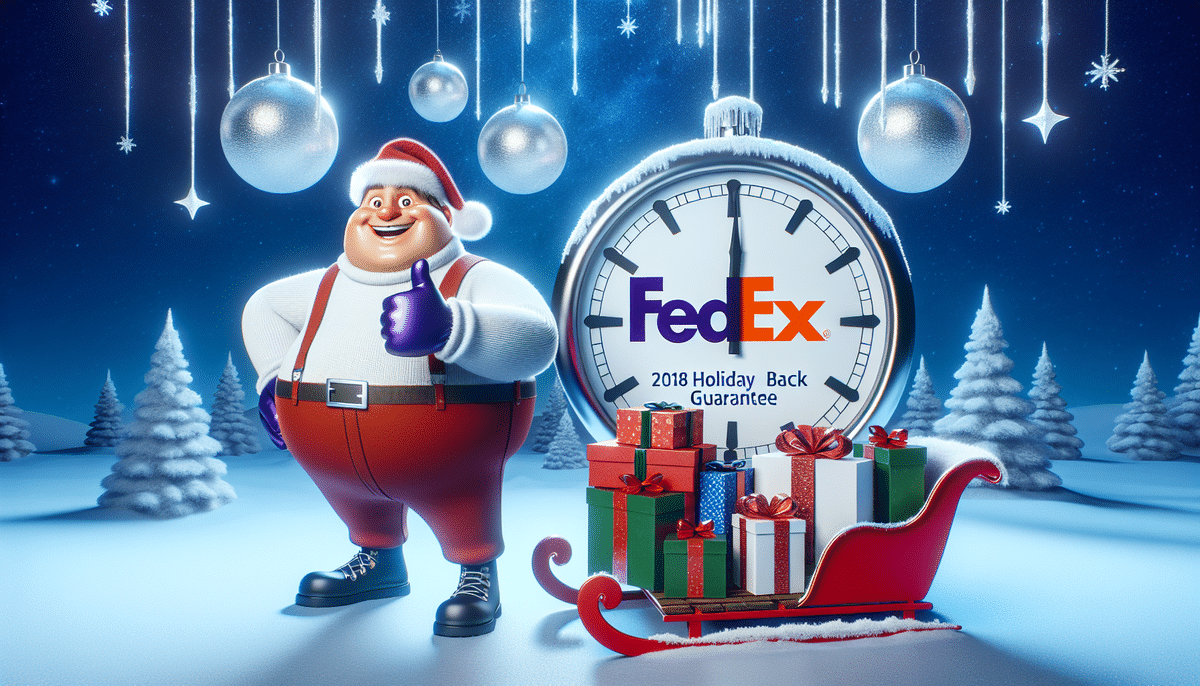 Get Your Money Back with FedEx's 2018 Holiday Money Back Guarantee