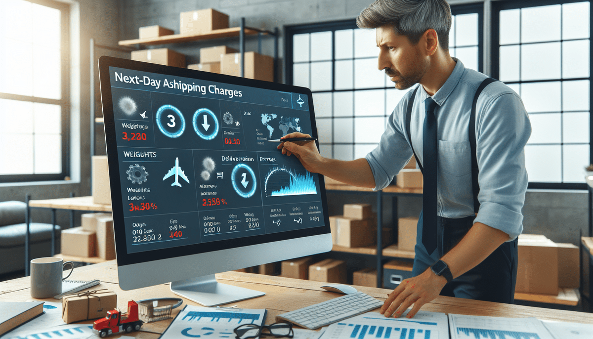 How to Correct UPS Shipping Charges for Next Day Air Saver Commercial Delivery Intercepts