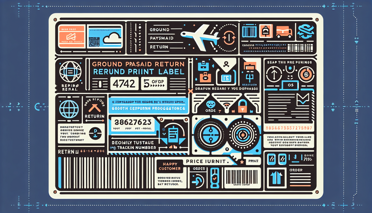 How to Create a Ground Prepaid Return Print Label