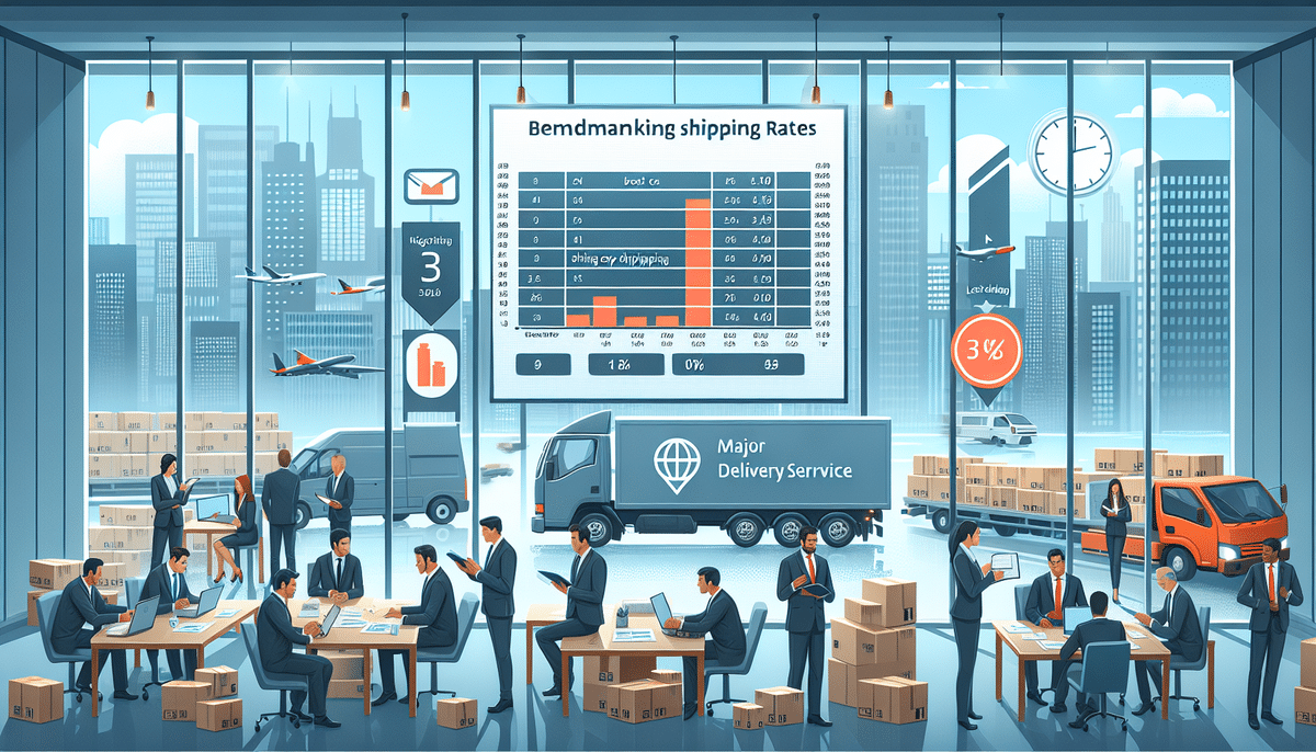 How to Use Benchmarking to Negotiate Better Shipping Rates with United Delivery Service