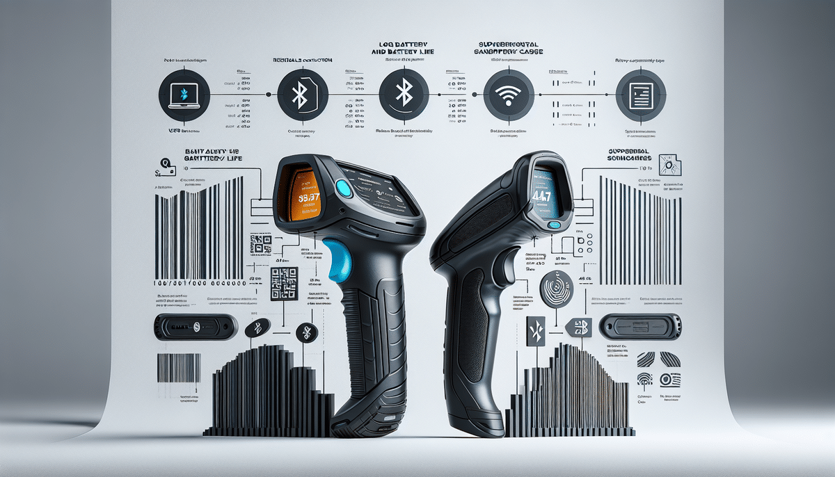 Inateck BCST-70 vs Socket Mobile S700