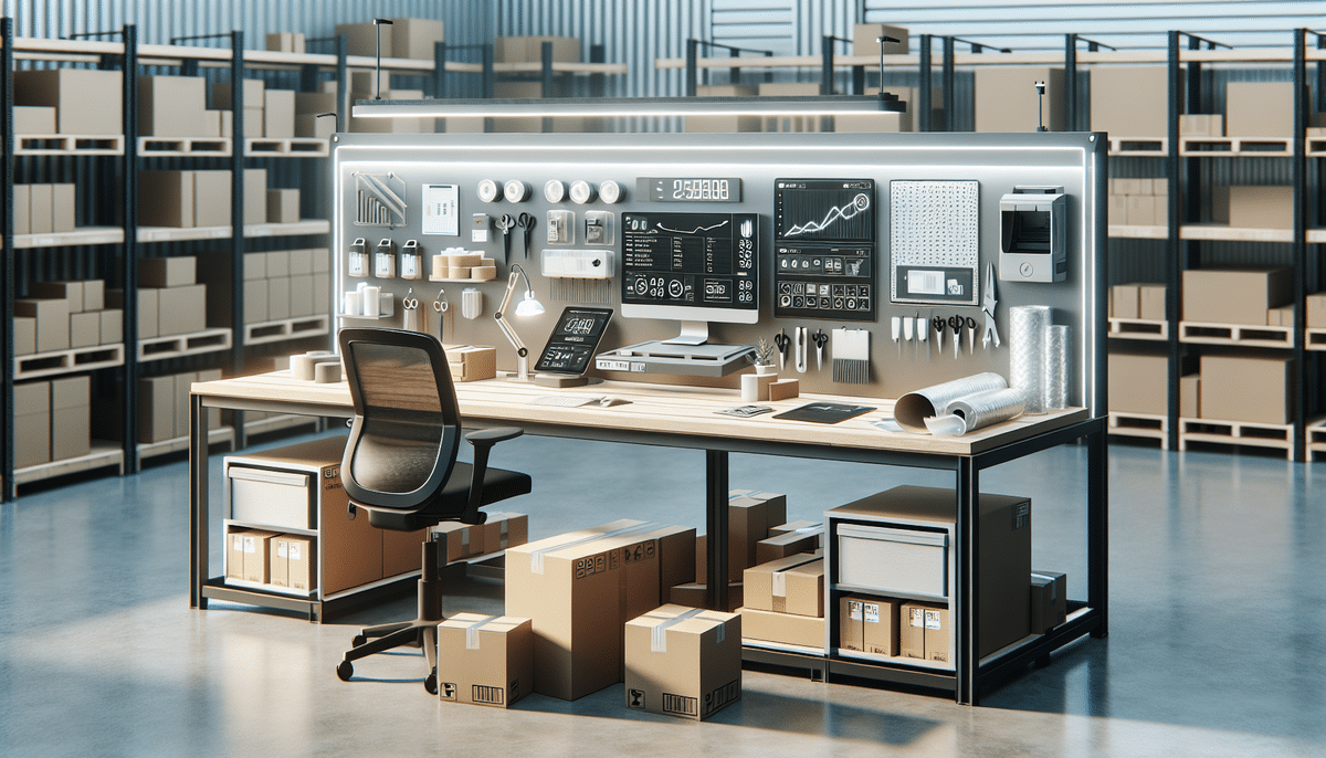 Setting Up Efficient Packing Table Workstations in Ecommerce