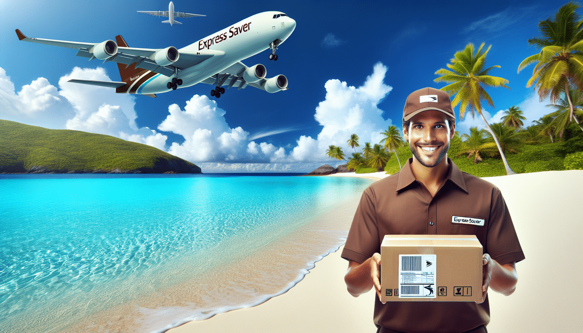 Shipping with UPS Express Saver to the U.S. Virgin Islands