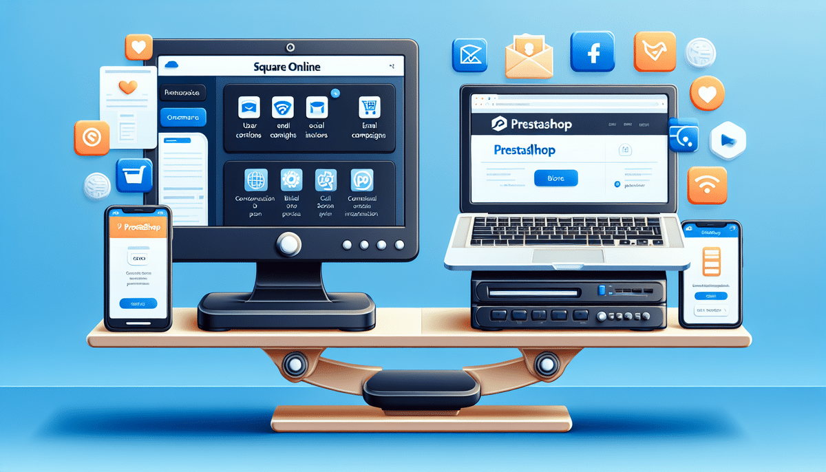 Square Online vs PrestaShop
