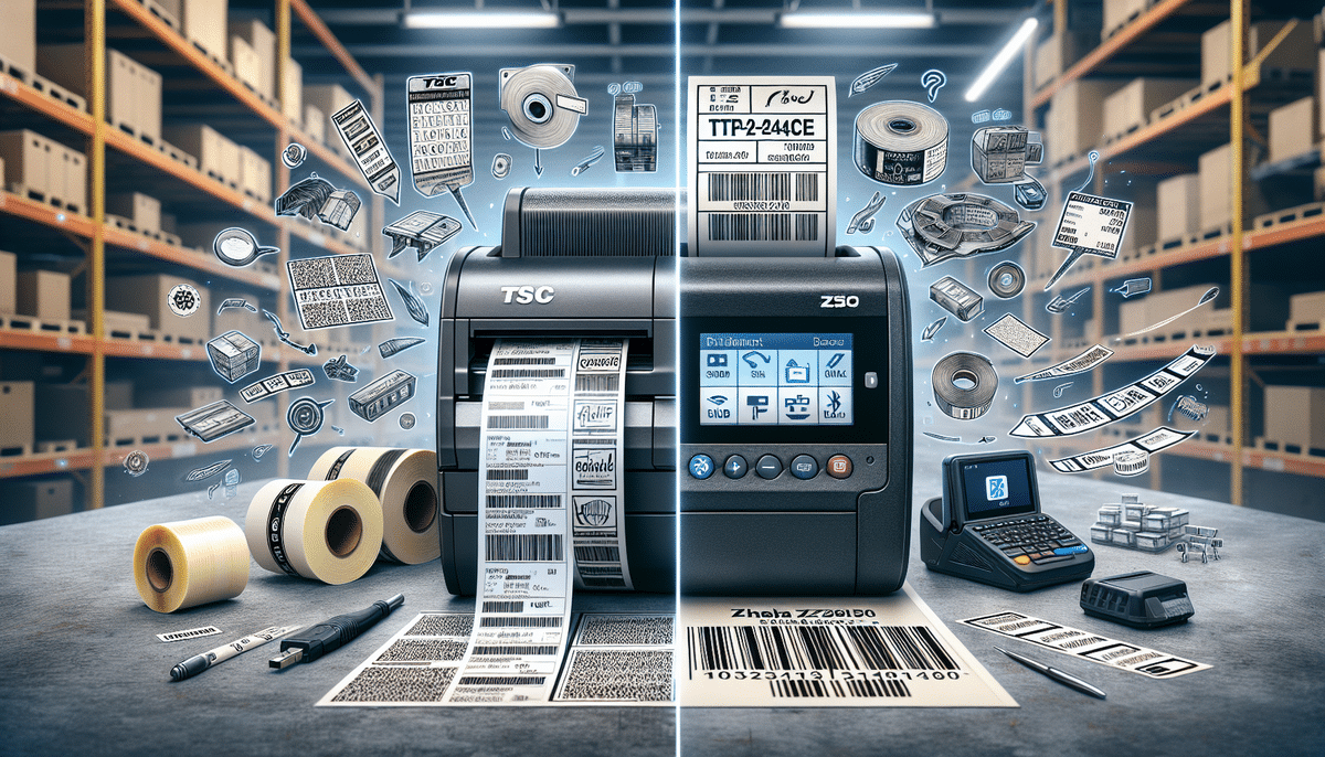 TSC TTP-244CE vs Zebra ZD620