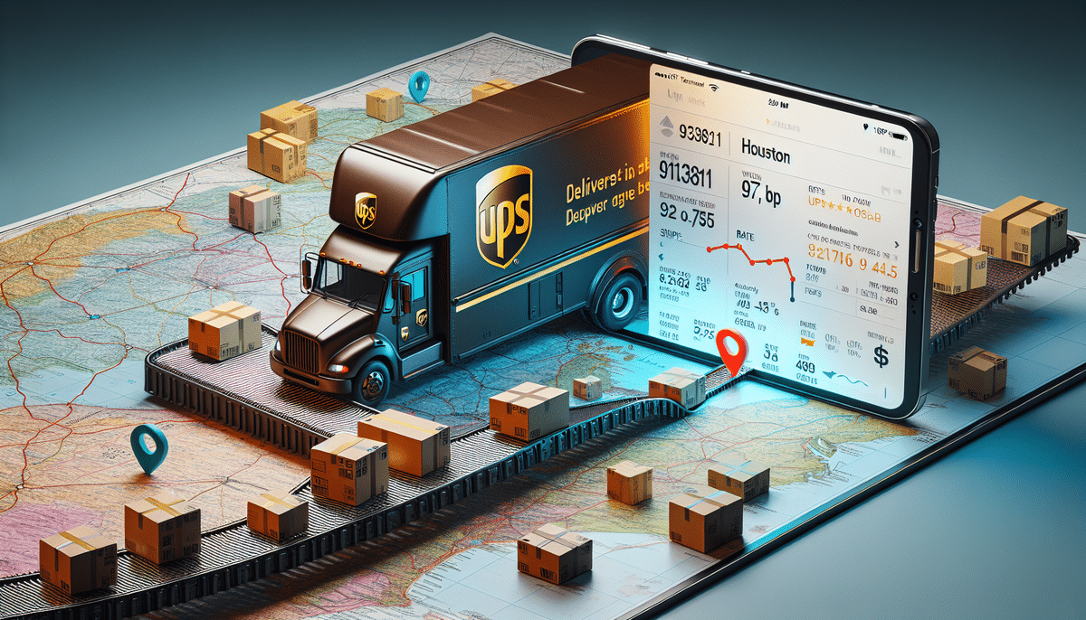 Understanding UPS Shipping Rates from 91381 to Houston, Texas