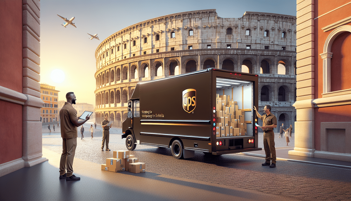 Understanding UPS Shipping Rates to Italy