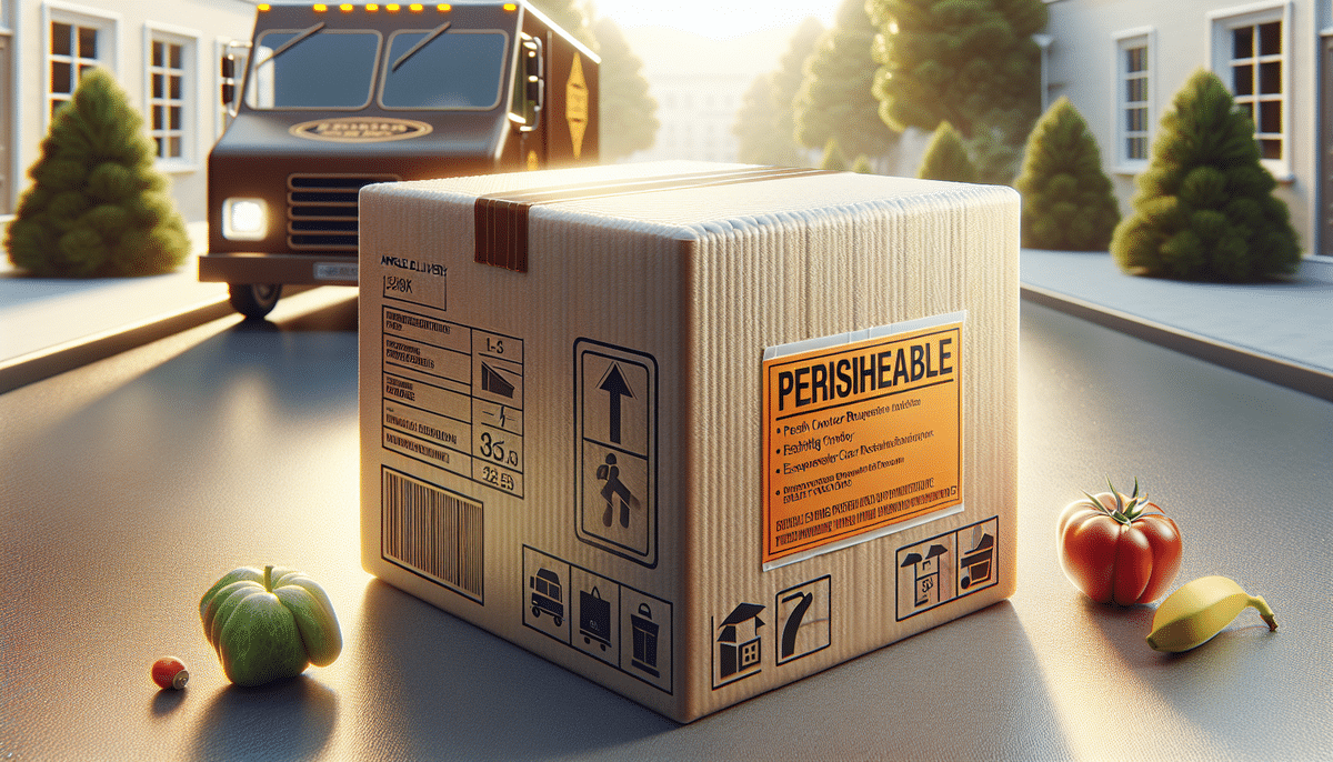 UPS Gives Guidelines for Shipping Perishable Items