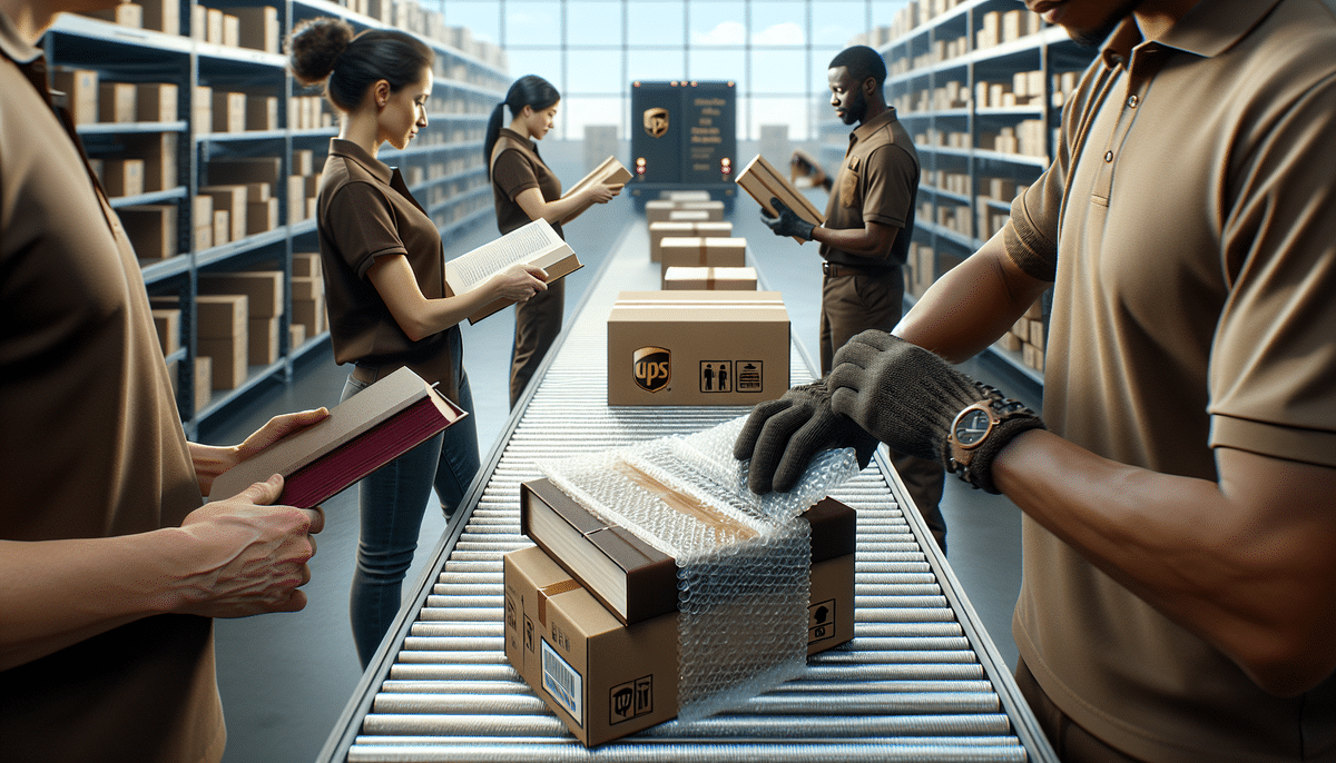 UPS Offers Services for Shipping Books and Printed Materials