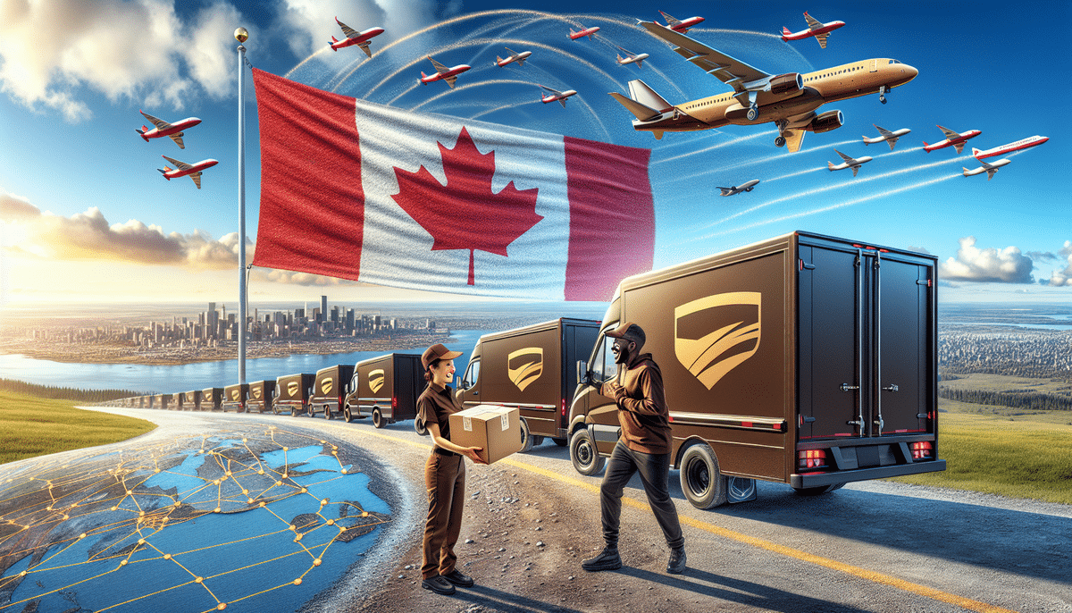 UPS Offers Shipping Services to Canada