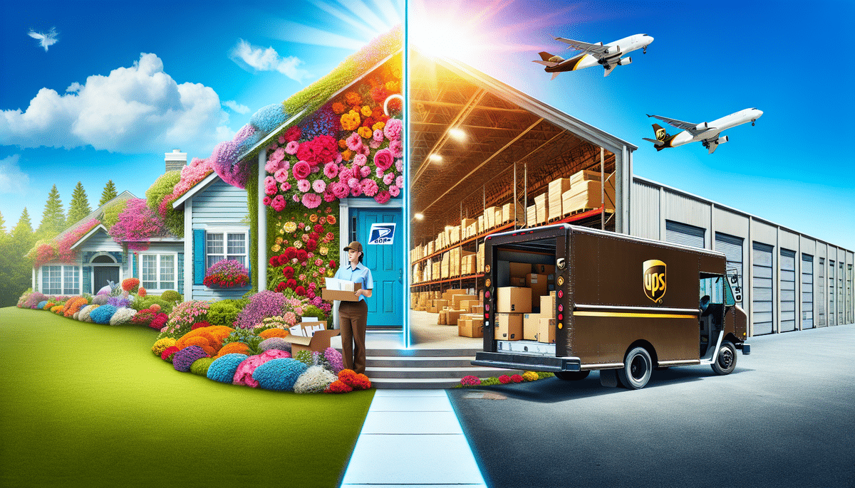 USPS (United States Postal Service) vs UPS (United Parcel Service)