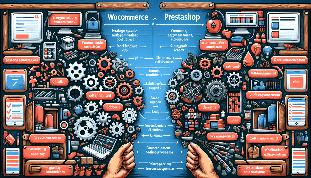 WooCommerce (WordPress plugin) vs PrestaShop