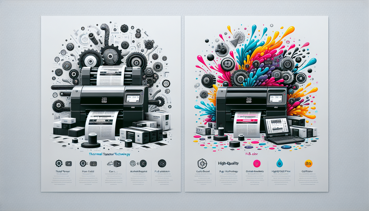 Zebra ZP450 vs Epson ColorWorks C3500