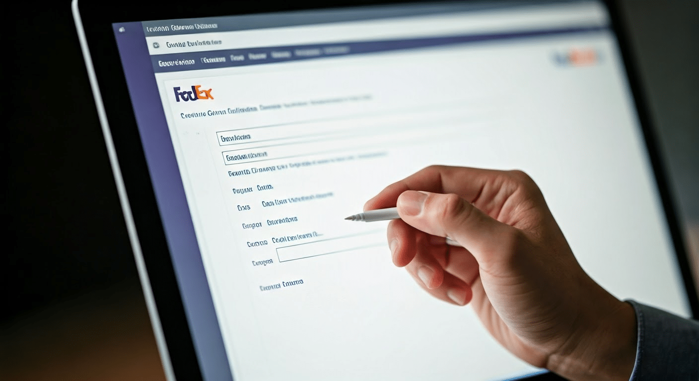 FedEx online claim submission portal